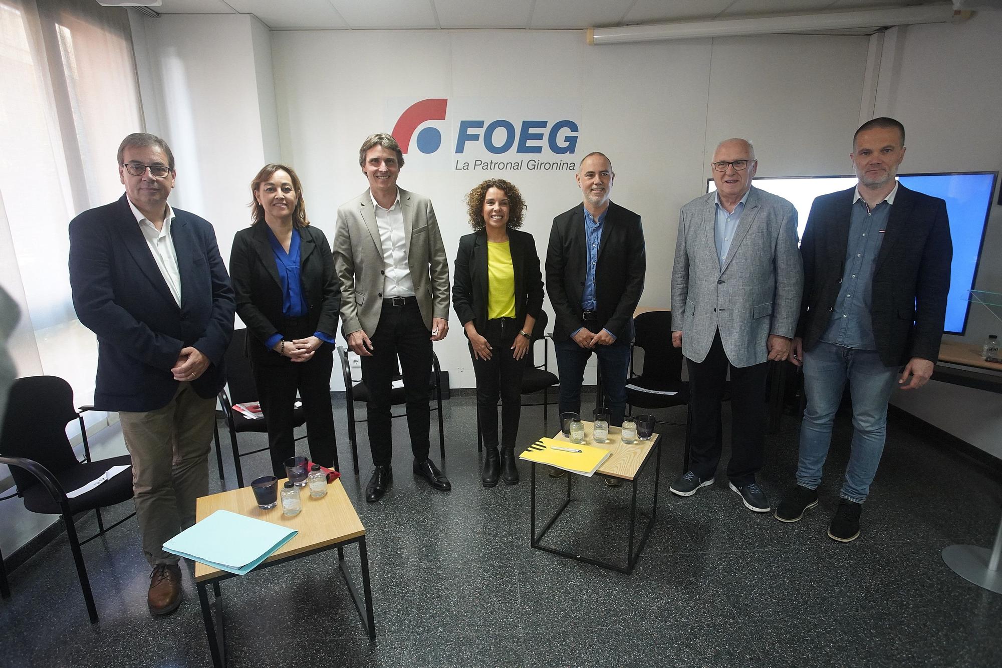 El debat dels candidats gironins a la FOEG en imatges
