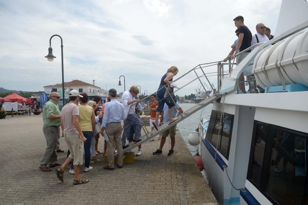 Los catamaranes ''toman'' la ría de Arousa por el Ap