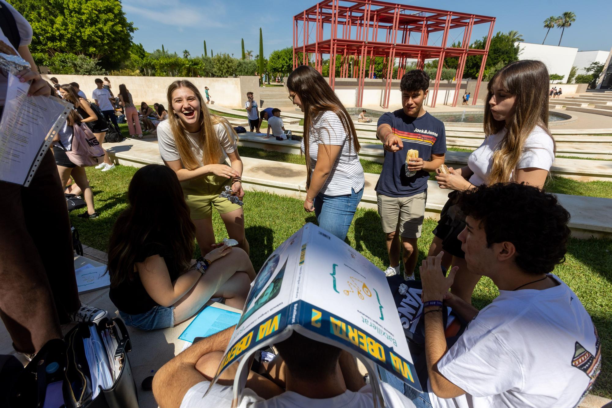 Primer día de Selectividad en la Universidad de Alicante
