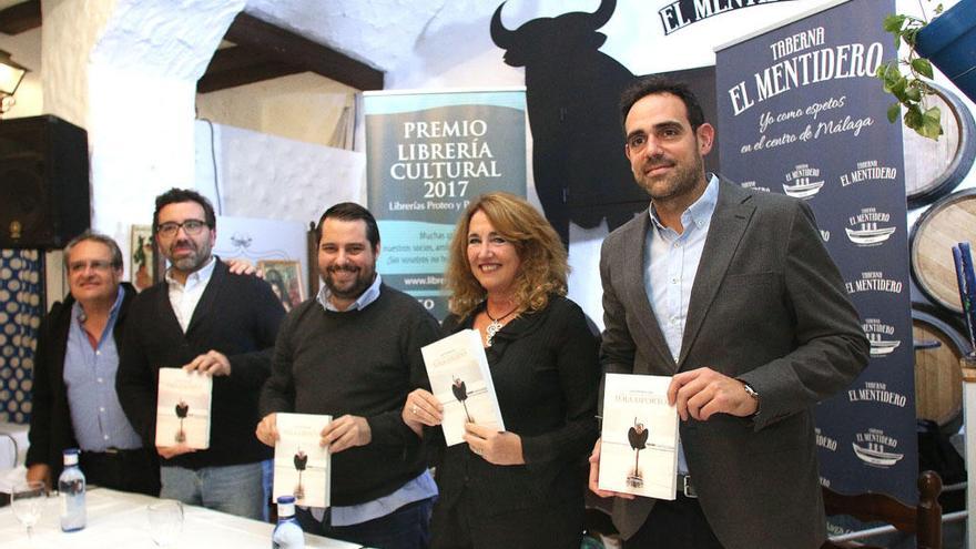 En la imagen, Jesús Otaola, Pedro J. Marín Galiano, Sau, Carmen Enciso y Javier Frutos.