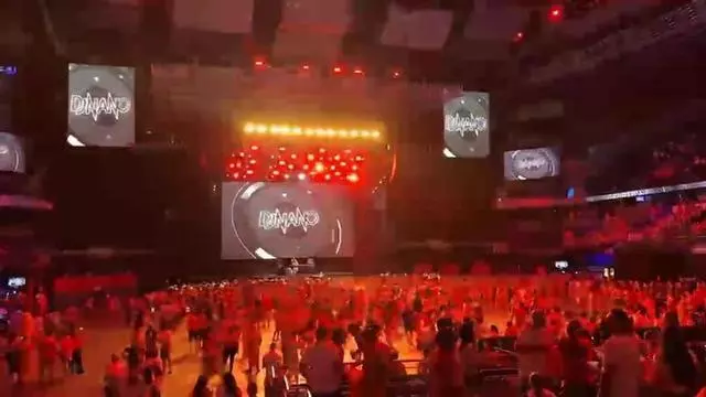 La fiesta por la final del Mundial en el Movistar Arena de Madrid