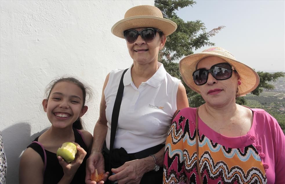 Bajada de la patrona de Cáceres a la ciudad