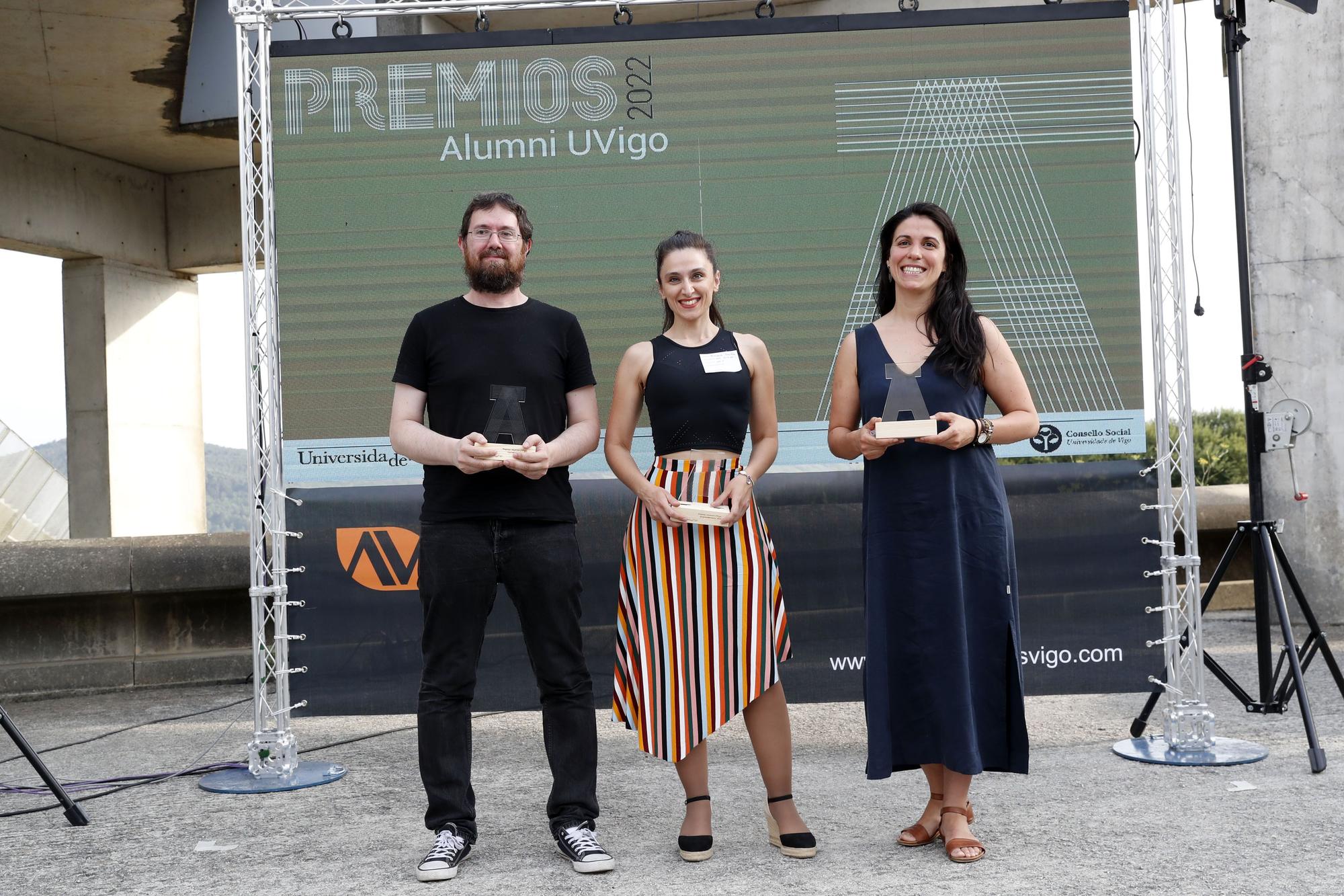 Martín Rodríguez, Bibiana Rodiño y Andrea Ruzo.