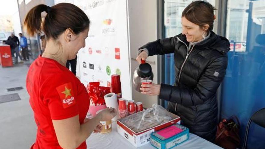 Xocolatada abans de l&#039;inici de la jornada