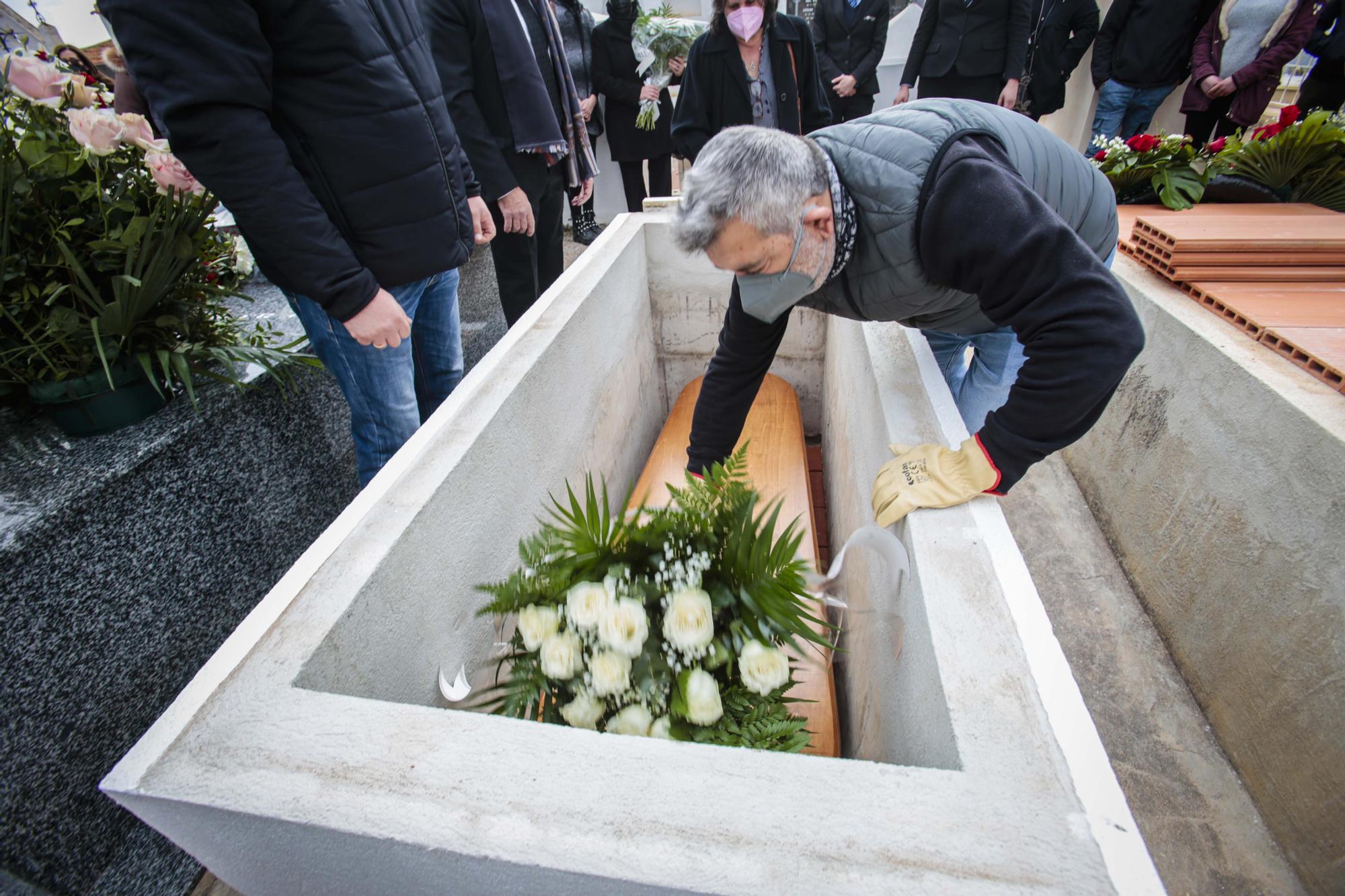 Funeral de Margarita Lozano: Lorca despide a la actriz