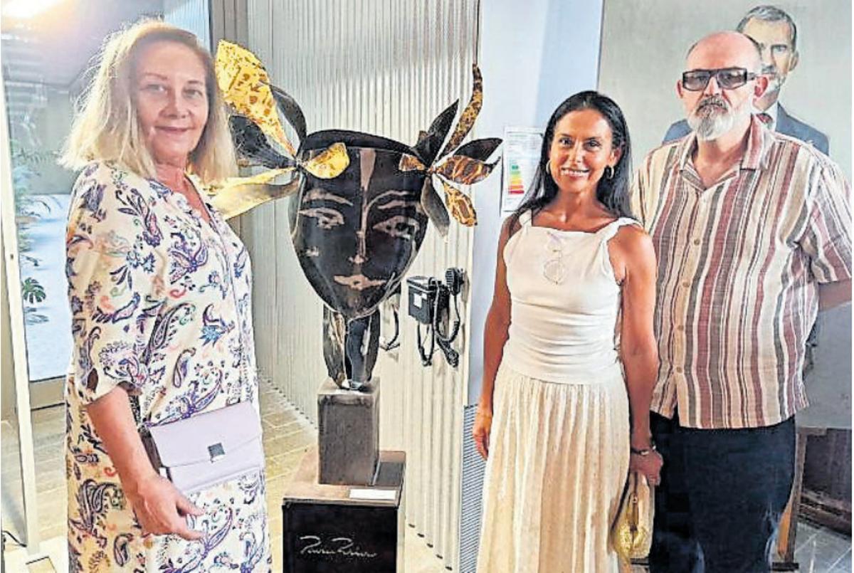 Águeda Ropero, Paola Ribero y Antelm Pujol.