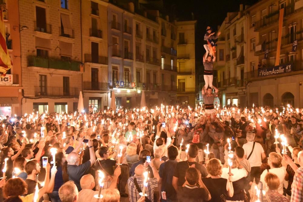 Marxa de torxes a Manresa