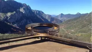 Apto para personas con movilidad reducida y con vistas 360 del valle de Saliencia: el mirador que ya es todo un reclamo en el Parque Natural de Somiedo