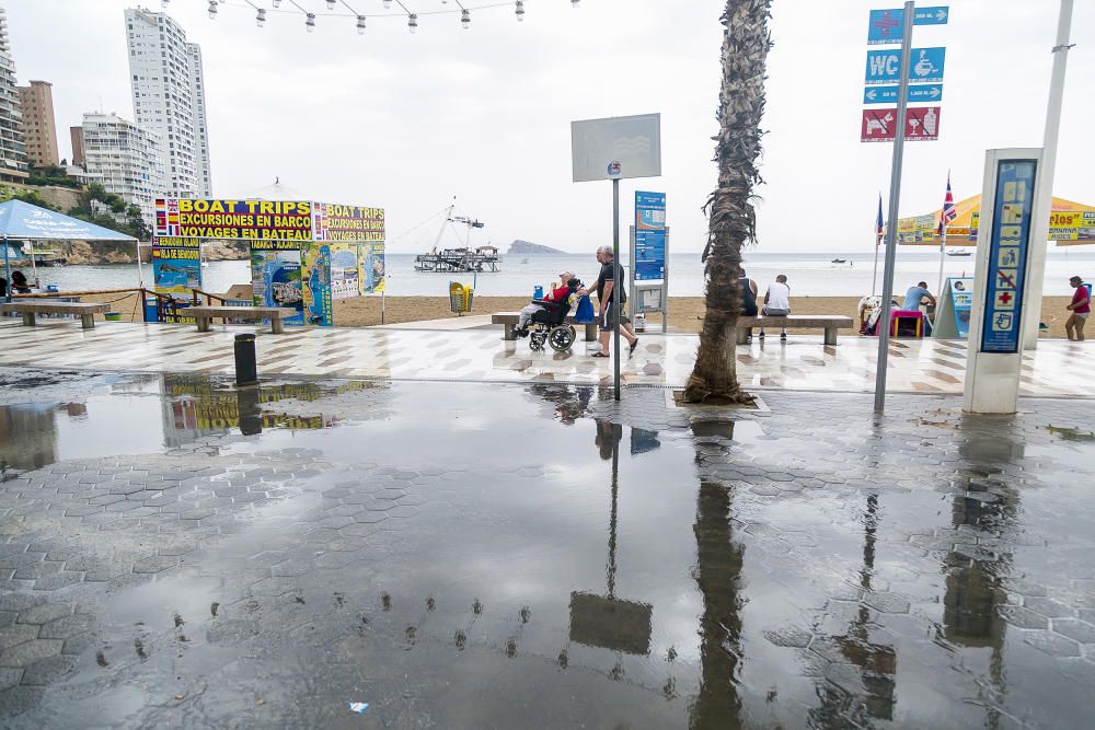 Tormenta de julio en Benidorm