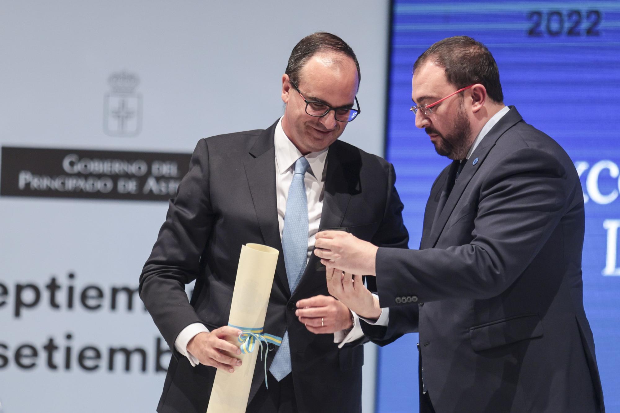 En imágenes: así fue el acto de entrega de las Medallas de Asturias