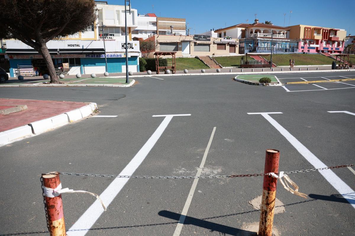 27/03/2026 Estacionamientos en Matalascañas. SOCIEDAD ROCÍO RUZ-EUROPA PRESS