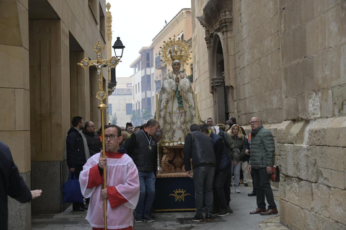 Así ha sido la salida de la patrona de Elche en romería