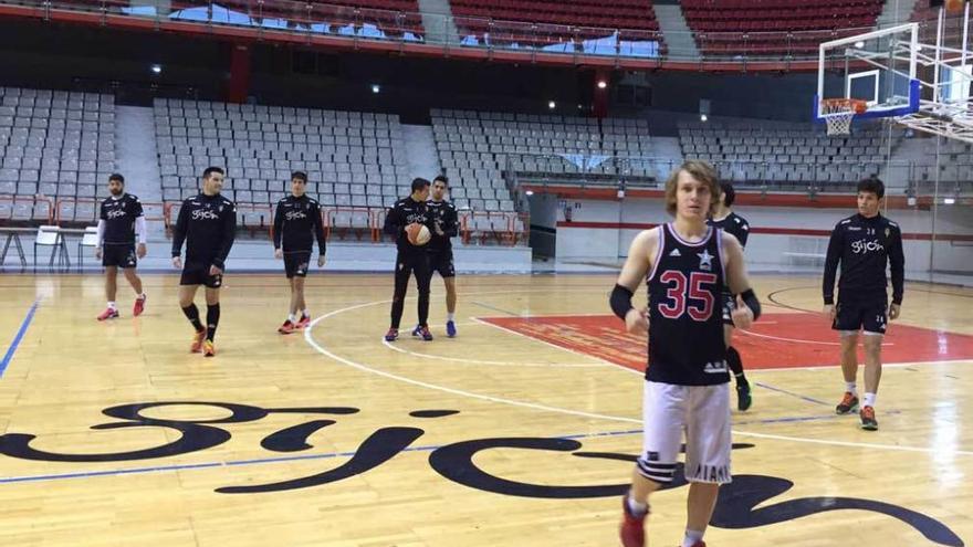 Halilovic, ayer, convertido en estrella de la NBA.