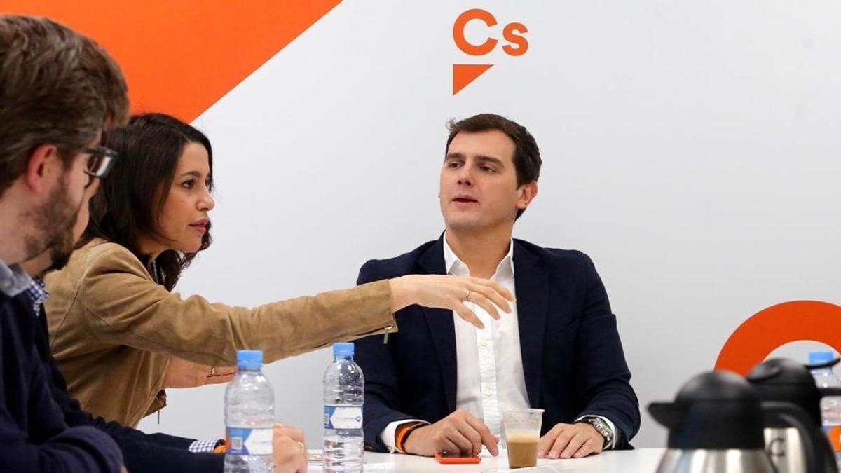 jgblanco37190690 madrid 07 02 2017 albert rivera presidi  la reuni n de la ej170206124423