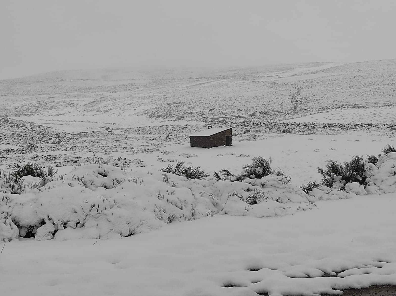 GALERÍA | Nieve en la Laguna de los Peces de Sanabria, Zamora