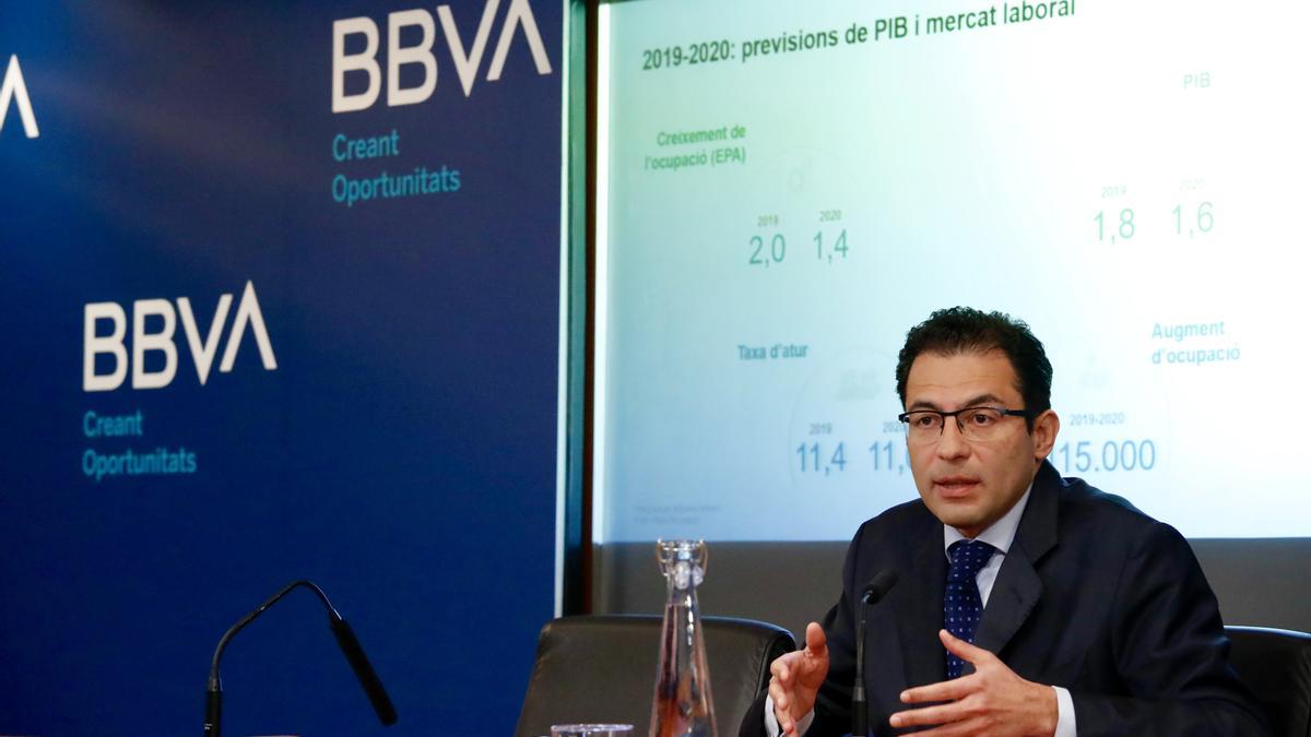 El economista jefe para España de BBVA Research, Miguel Cardoso, en foto de archivo.