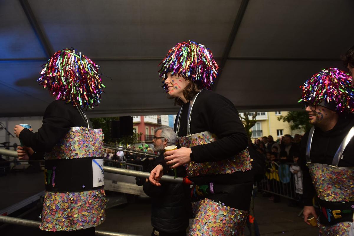 Concurso infantil de disfraces en el Campo da Leña
