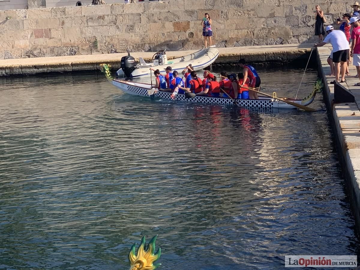 Las mejores imágenes de la IV Regata de la Liga de Barco Dragón