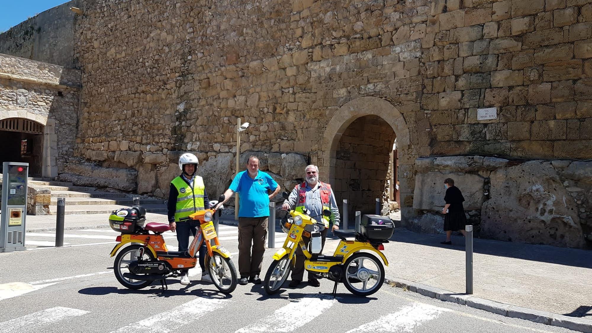 GALERÍA | Las postales de la Vespa que recorre España y llegará el sábado a Zamora