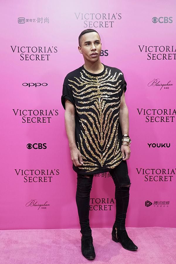 El diseñador Olivier Rousteing