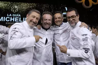 La noche en la que los Manzano llevaron a la cocina asturiana a lo más alto del firmamento tras 15 años de espera