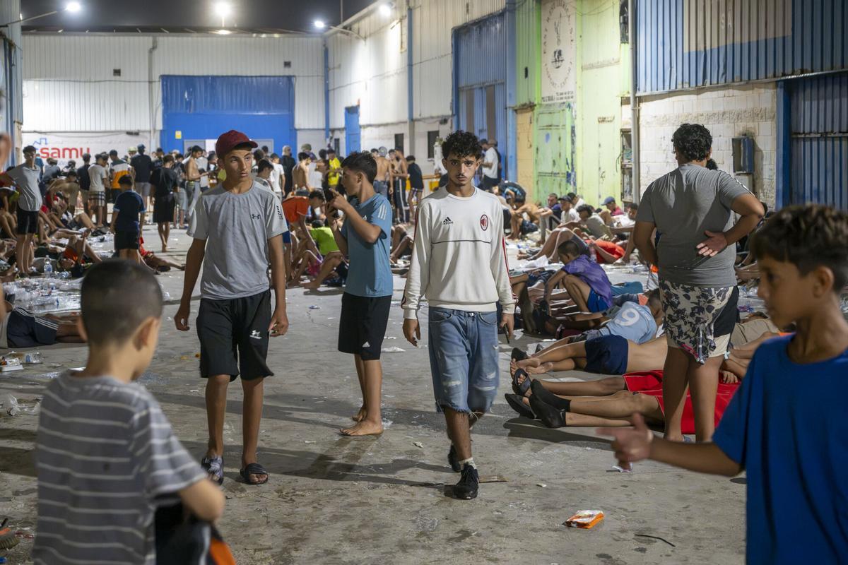 Las imágenes de Ceuta un día después de la gran crisis en la frontera