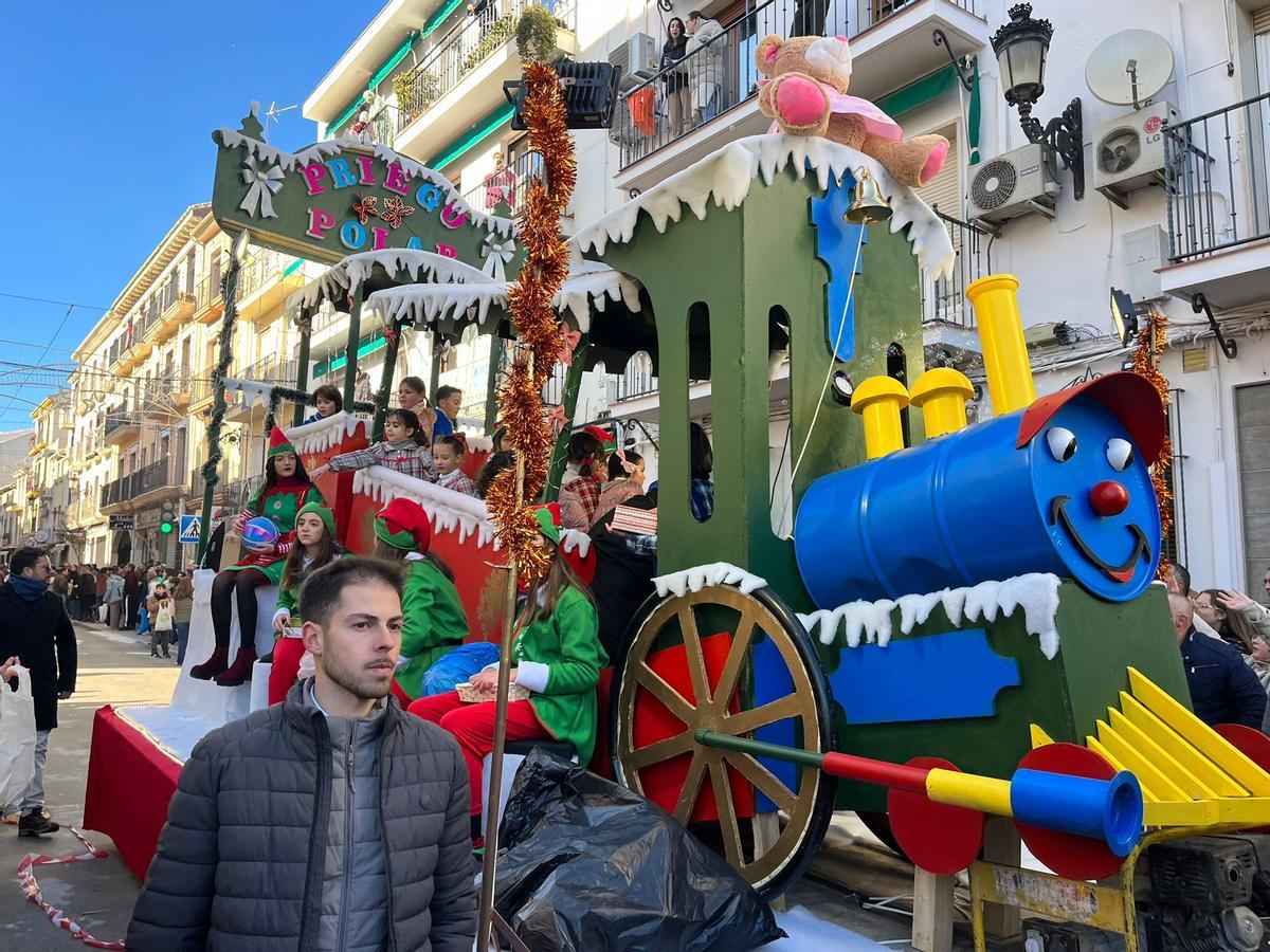 Cabalgatas en la provincia en la mañana de Reyes