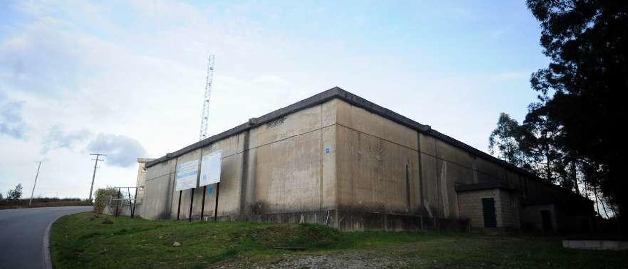 Estación de agua potable de Treviscoso que suministra a la mayor parte de O Salnés. // Iñaki Abella