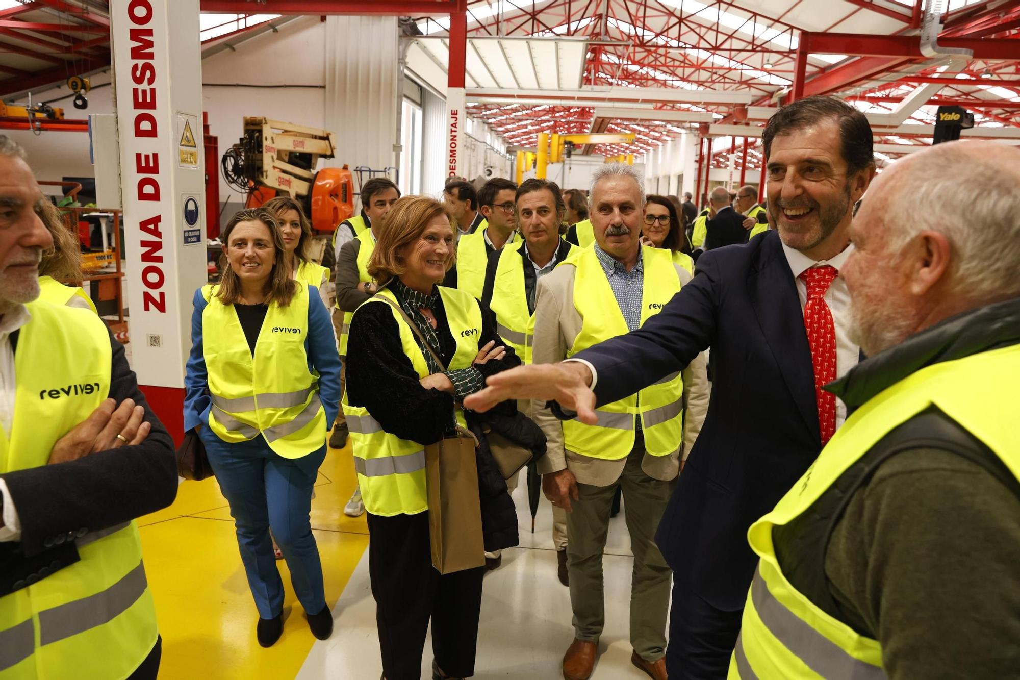 EN IMÁGENES: Así fue la presentación de la fábrica de GAM en León