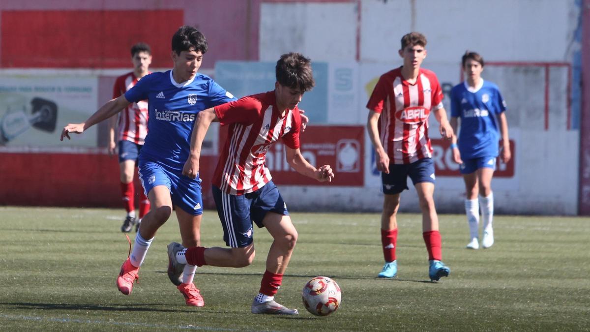 Doble partido entre el Alondras y Galicia