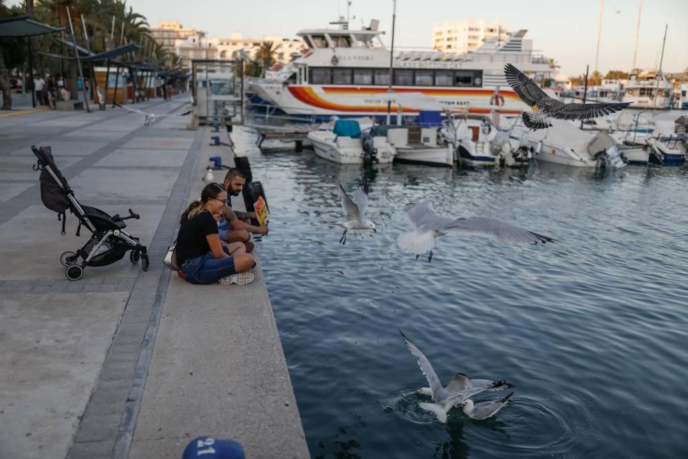 Puestas de sol sin aplausos este verano en Sant Antoni