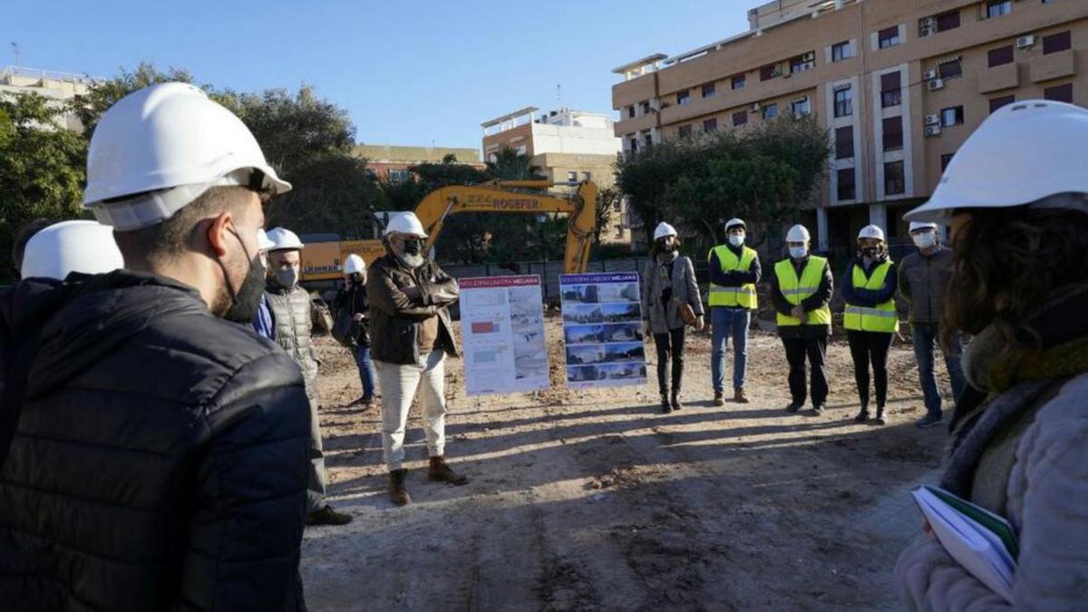 Visita a las obras del futuro espacio. | A.M.