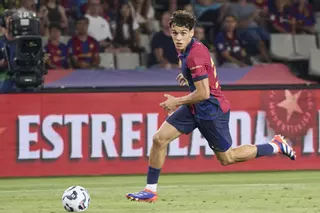 Héctor Fort adelanta sus vacaciones y acude a entrenar a la Ciutat Esportiva