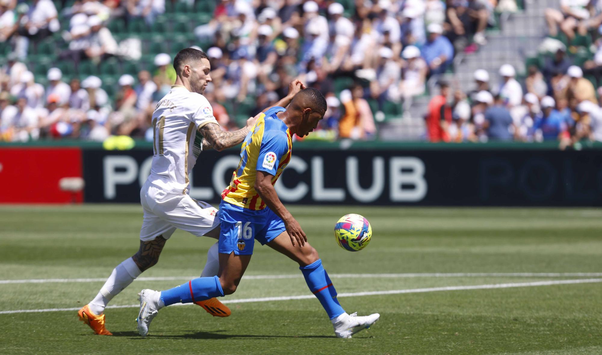 Elche CF - Valencia CF en imágenes