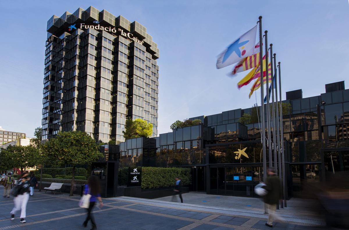 Barcelona foto cedida de La Caixa sede fachada Fundacio La Caixa