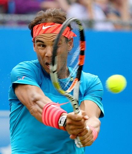 Imágenes del partido entre Nadal y Dolgopolov