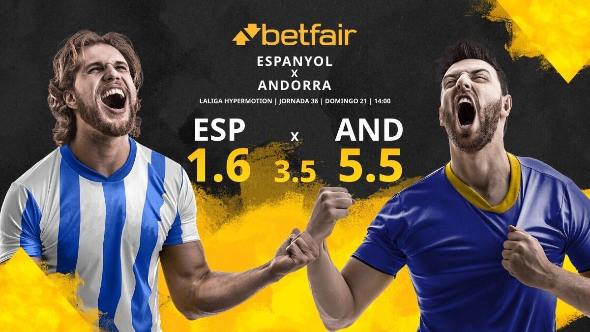Espanyol vs. Andorra: horario, TV, estadísticas, clasificación y pronósticos