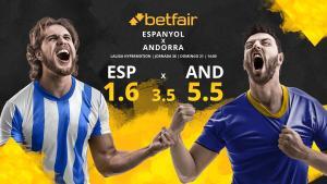 Espanyol vs. Andorra: horario, TV, estadísticas, clasificación y pronósticos