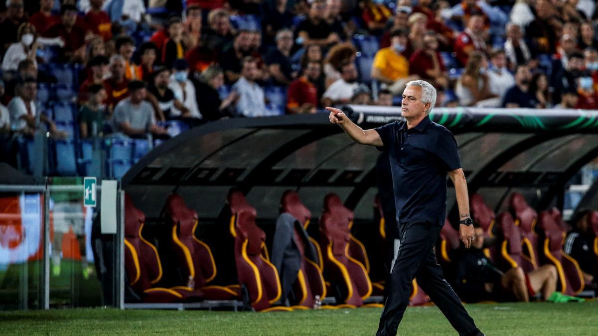 Mourinho se está ganando a la afición de la Roma