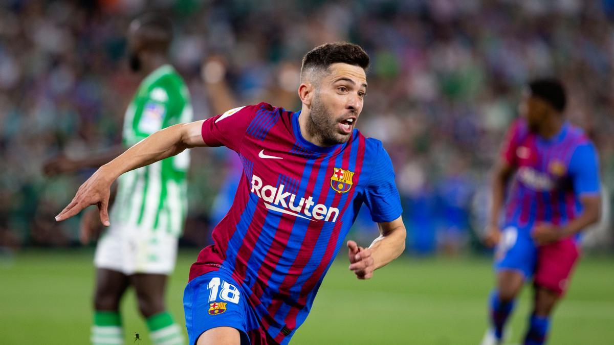 Jordi Alba: "He ido con todo y por suerte he podido dar la victoria"