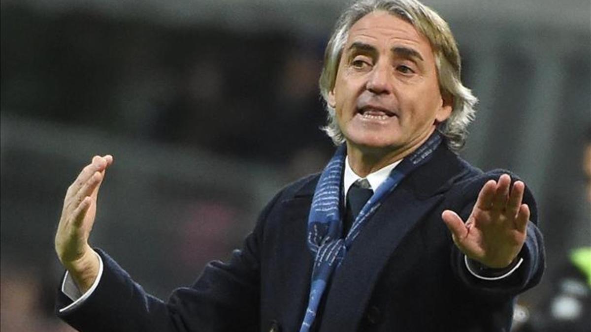 Mancini estudia abandonar la dirección del Inter