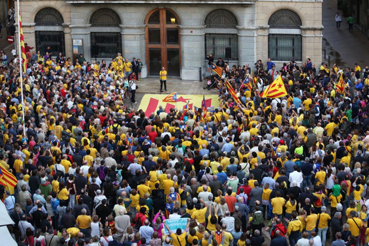 Concentració a Igualada.