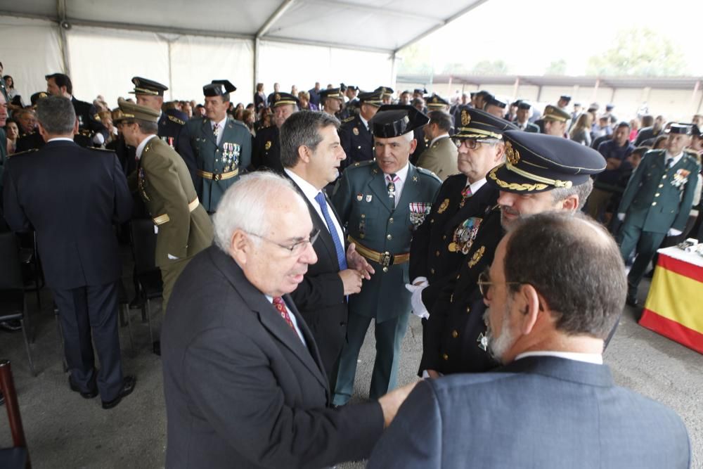 Fiesta de la Guardia Civil el día de su patrona en Gijón