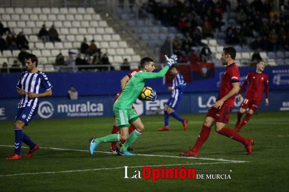 Partido entre el Lorca y el Osasuna