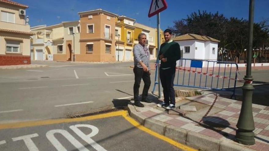 Calle donde se realizarán mejoras en Fuente de Piedra