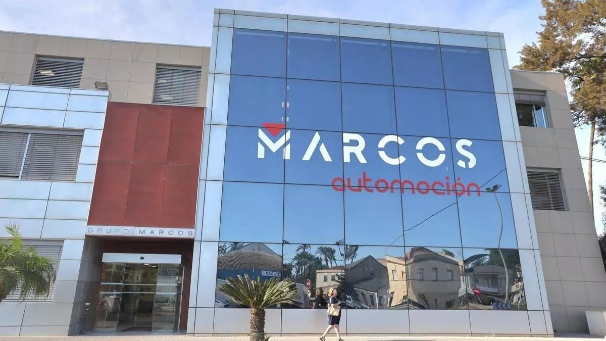 La sede de Marcos Automoción en Orihuela.