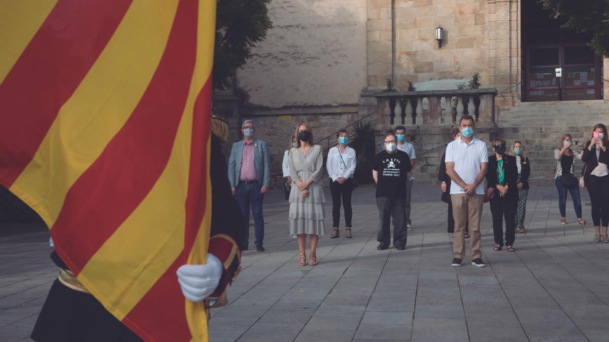 Celebración de la Diada 2020 en Sant Boi