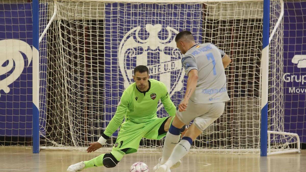 Fede, guardameta del Levante UD FS