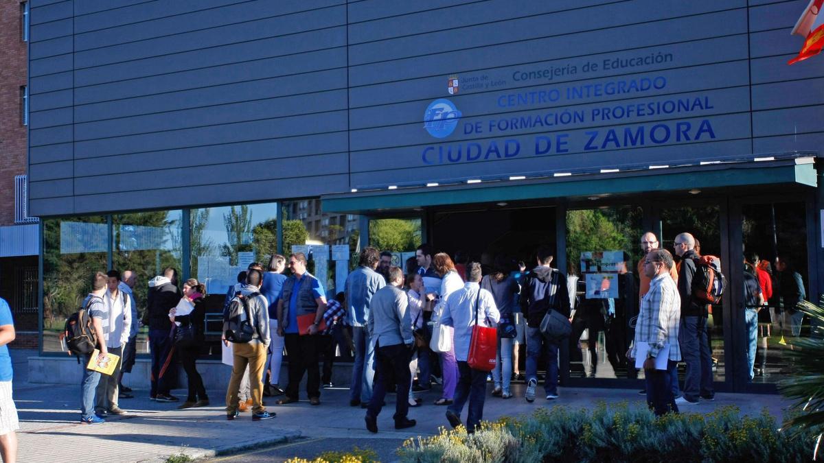 Aspirantes a las oposiciones de Secundaria en una convocatoria anterior.