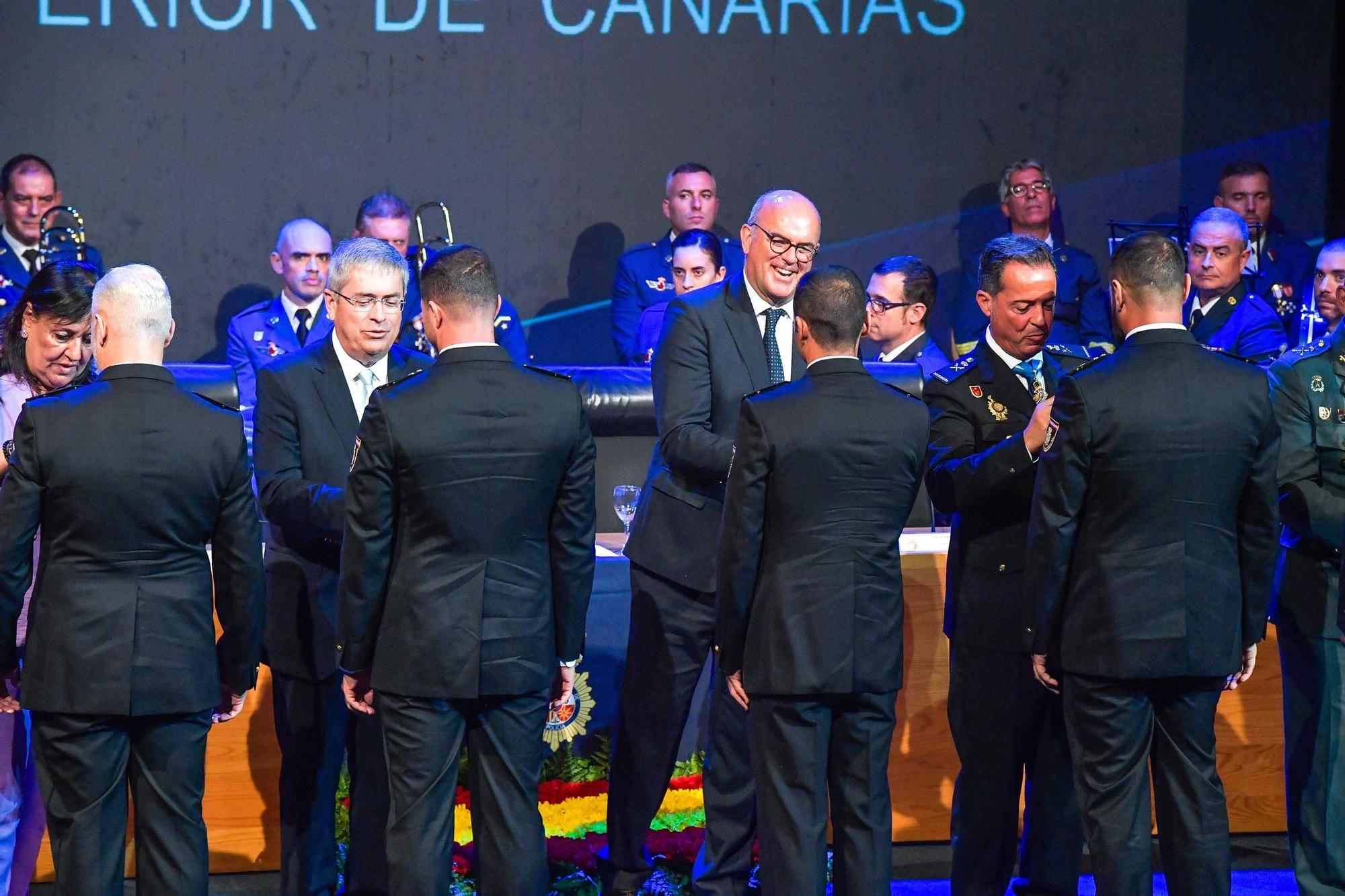 Acto del Día de la Policía en San Bartolomé de Tirajana